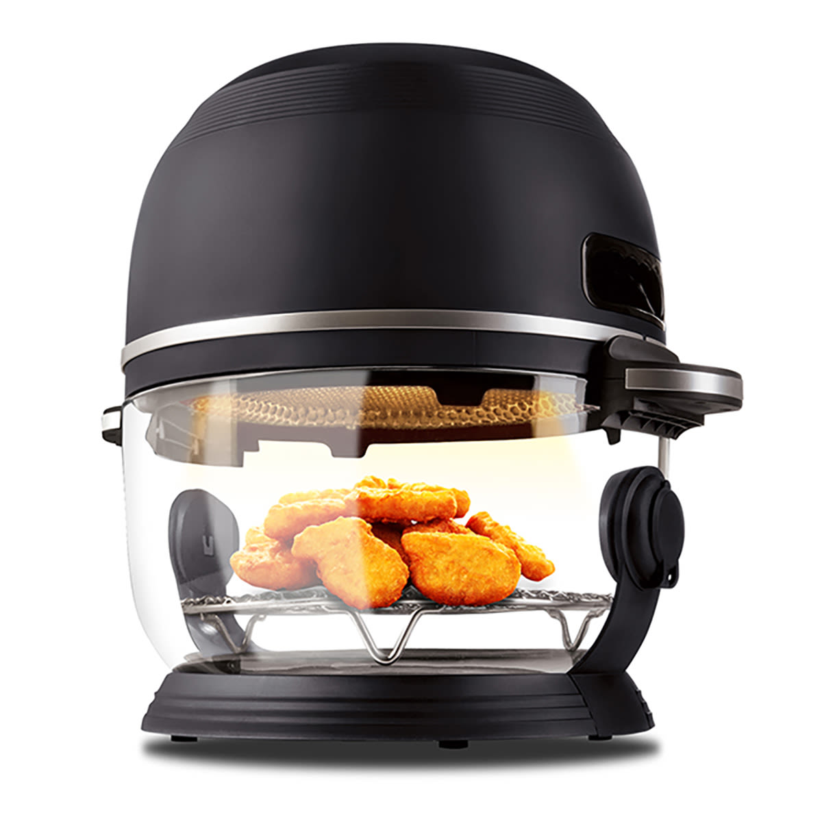 Self-Cleaning Glass Bowl Air Fryer
