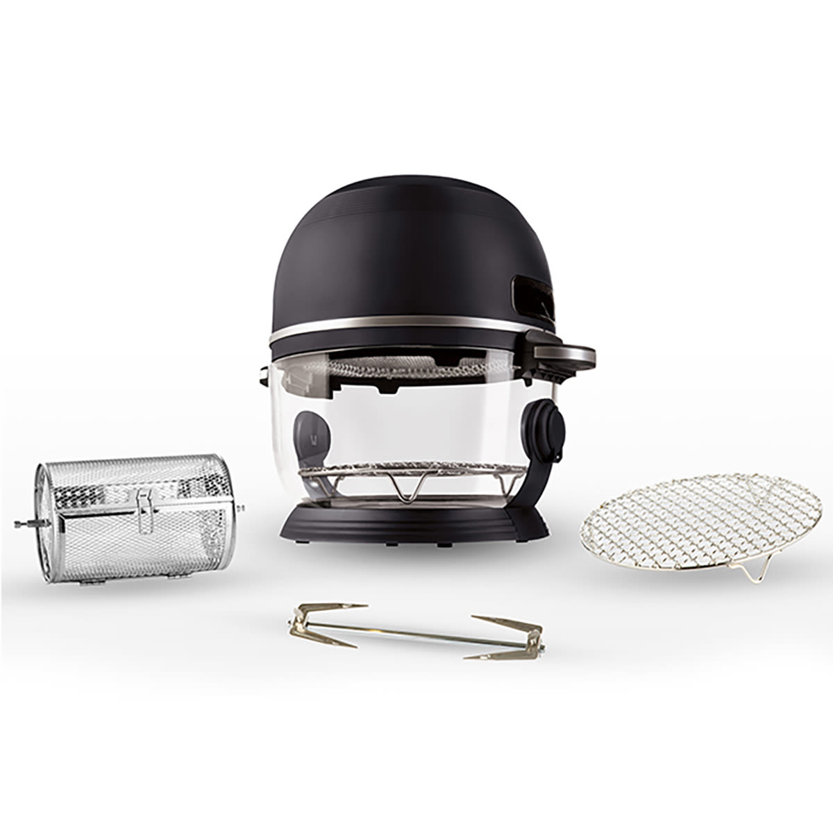 Self-Cleaning Glass Bowl Air Fryer