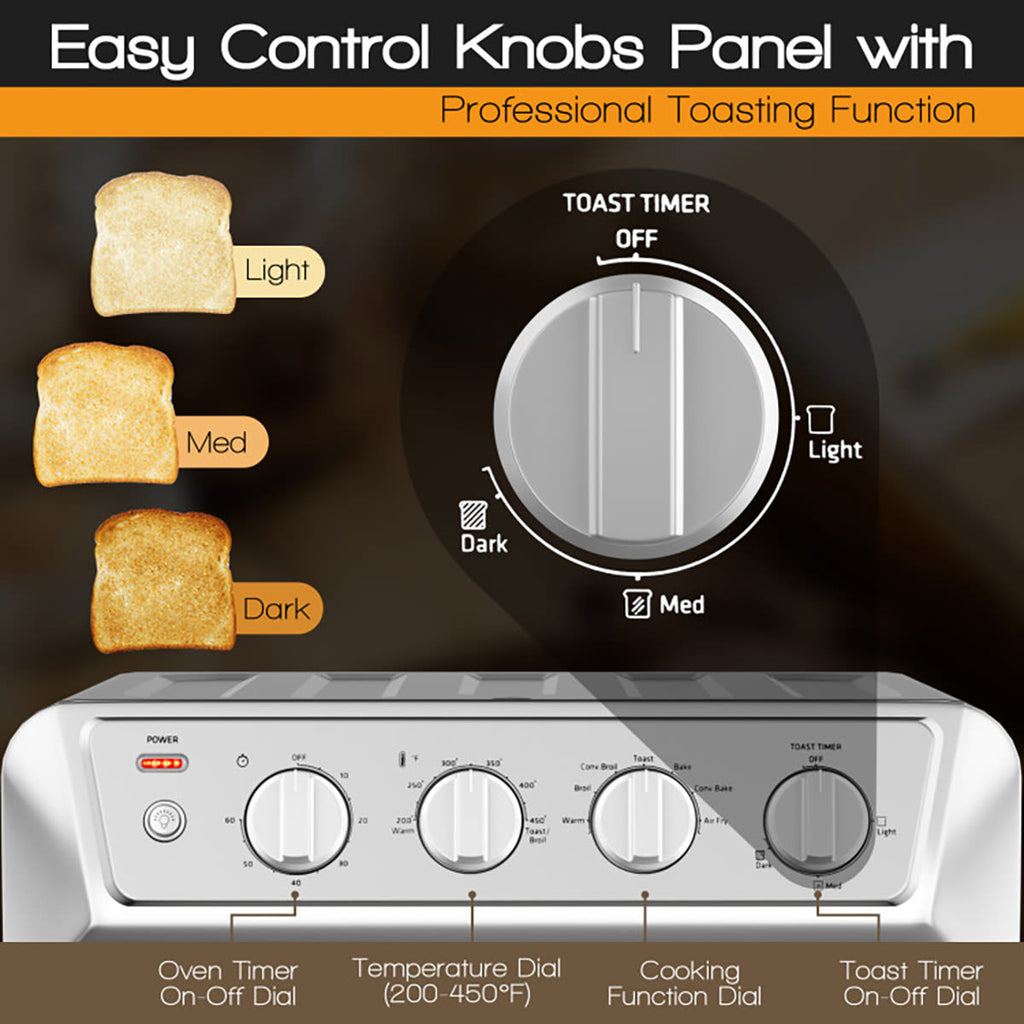 7-in-1 Professional Convection Air Fryer Toaster Oven