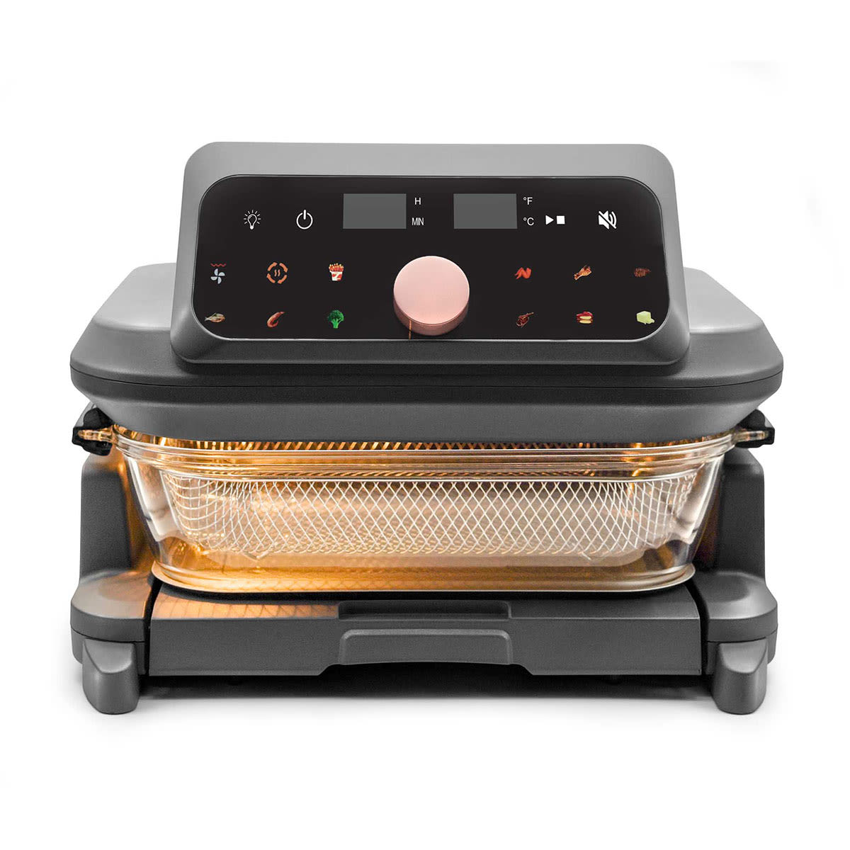Touch IQ 6QT Glass Container Air Fryer