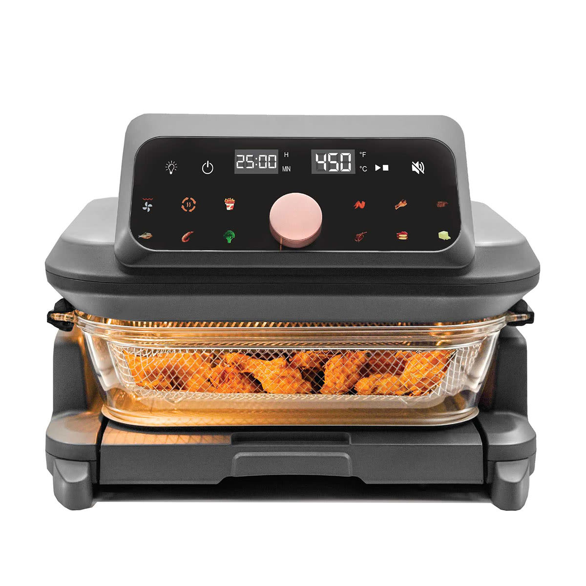 Touch IQ 6QT Glass Container Air Fryer